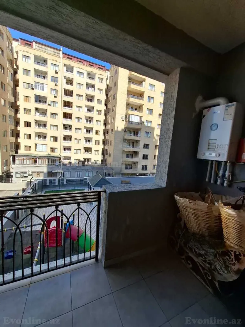 3 otaqlı yeni tikili mənzil kirayə verilir — Nəsimi r., Bakı - şəkil 11