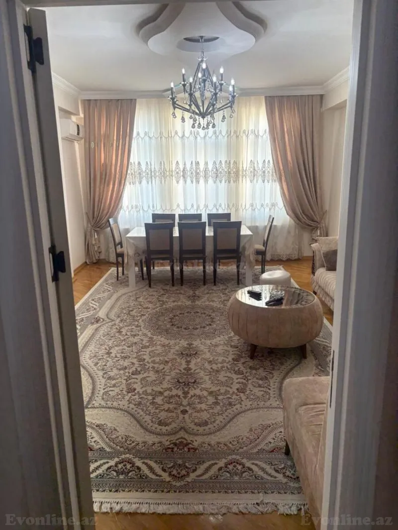 2 otaqlı Mənzil 110 m² Elmlər Akademiyası m. Kirayə verilir