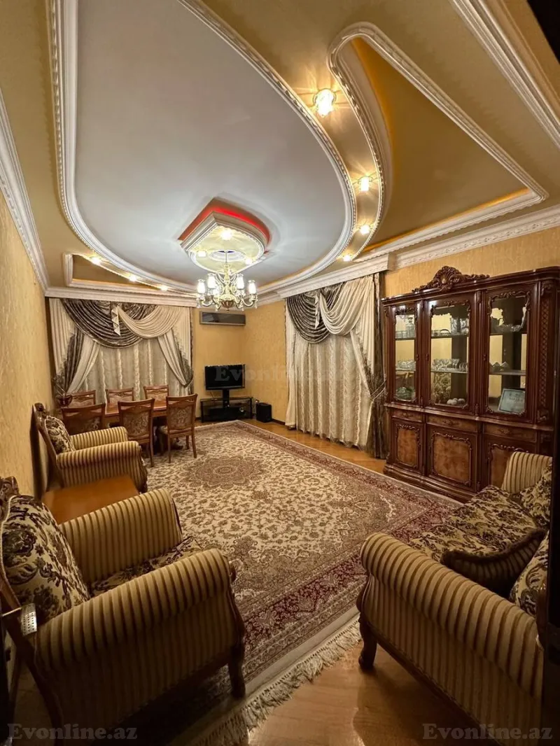 3 otaqlı Mənzil 136 m² Nəsimi m. Satılır