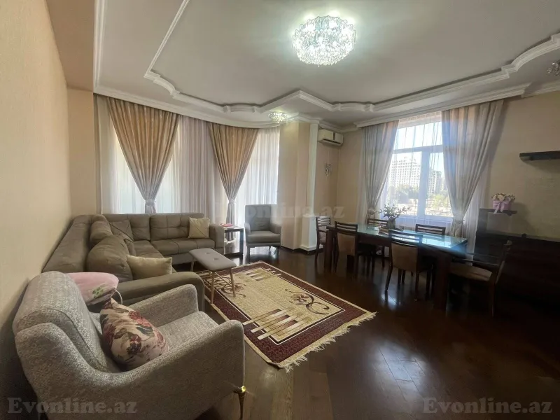 3 otaqlı yeni tikili mənzil satılır — Nizami m., Bakı - şəkil 5