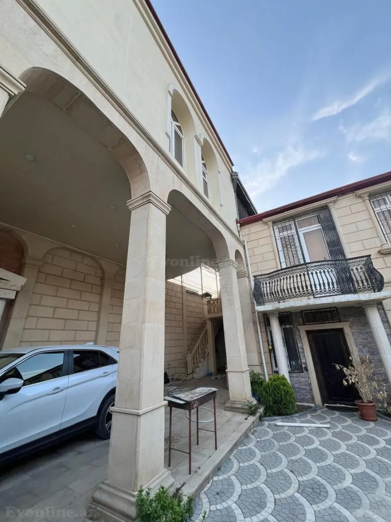 7 otaqlı həyət evi satılır — 6-cı mikrorayon, Bakı - şəkil 8