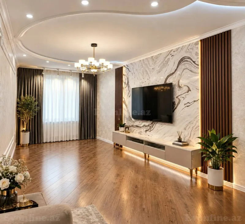 3 otaqlı Mənzil 95 m² Neftçilər m. Satılır
