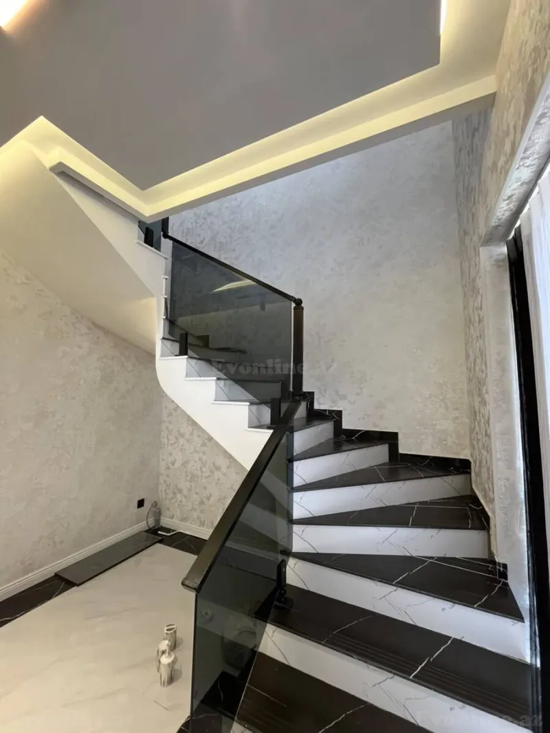 4 otaqlı həyət evi satılır — Binə, Bakı - şəkil 3