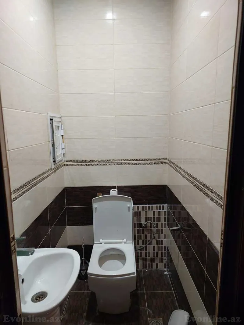 3 otaqlı yeni tikili mənzil kirayə verilir — 9-cu mikrorayon, Bakı - şəkil 8