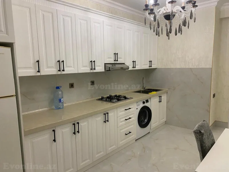 3 otaqlı yeni tikili mənzil kirayə verilir — Qaraçuxur, Bakı - şəkil 11