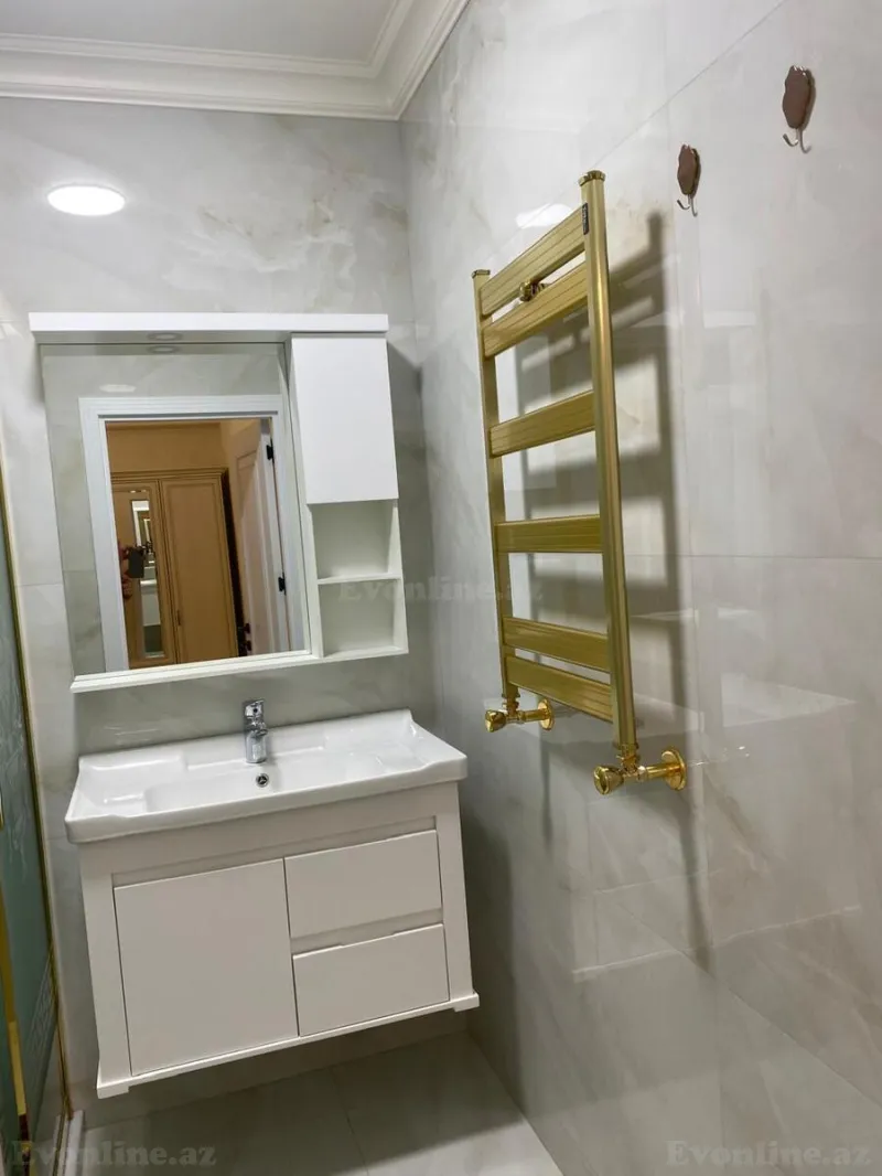 3 otaqlı yeni tikili mənzil kirayə verilir — Qaraçuxur, Bakı - şəkil 13