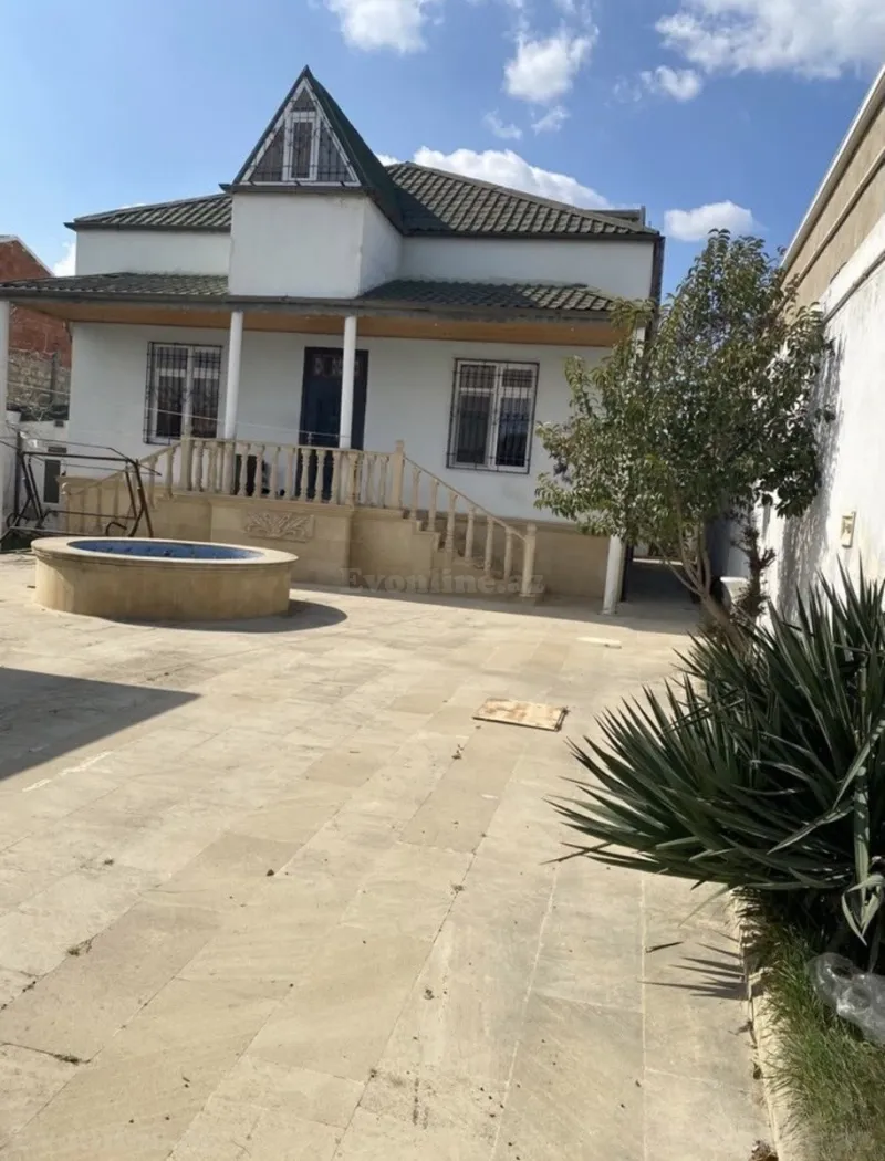 4 otaqlı həyət evi kirayə verilir — Binəqədi, Bakı