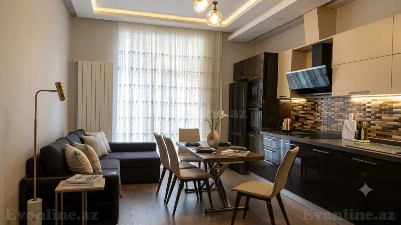 2 otaqlı Mənzil 90 m² Xətai r. Kirayə verilir