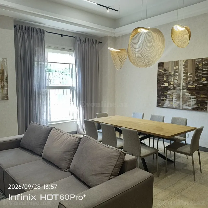 2 otaqlı Mənzil 90 m² Xətai r. Kirayə verilir