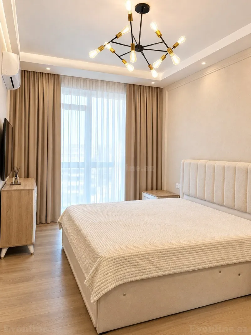 2 otaqlı yeni tikili mənzil kirayə verilir — Bakmil m., Bakı - şəkil 6