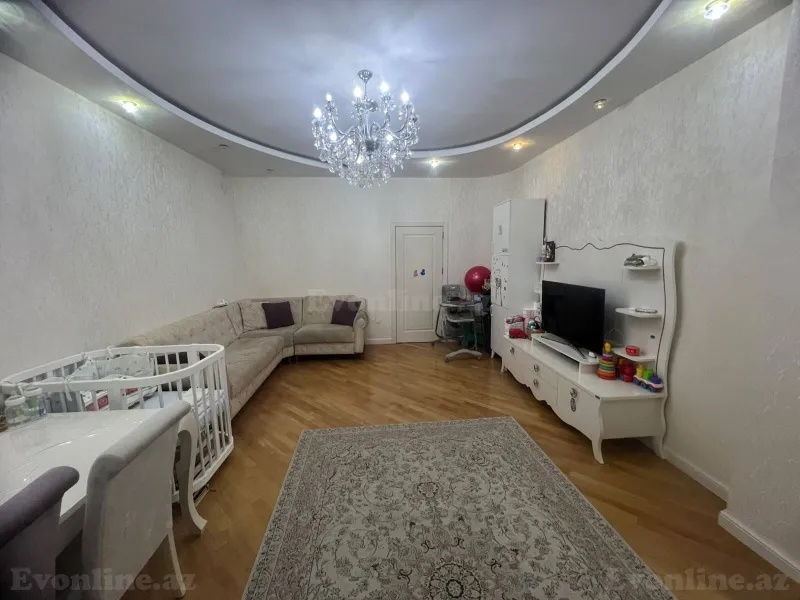 3 otaqlı yeni tikili mənzil kirayə verilir — 8 Noyabr m., Bakı - şəkil 2