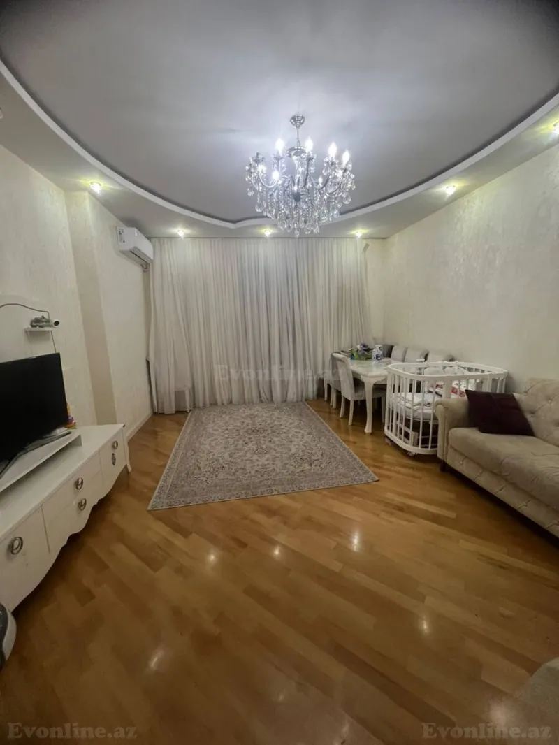 3 otaqlı yeni tikili mənzil kirayə verilir — 8 Noyabr m., Bakı - şəkil 3