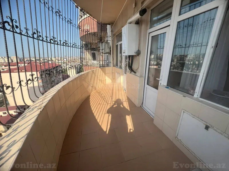 3 otaqlı yeni tikili mənzil kirayə verilir — 8 Noyabr m., Bakı - şəkil 13