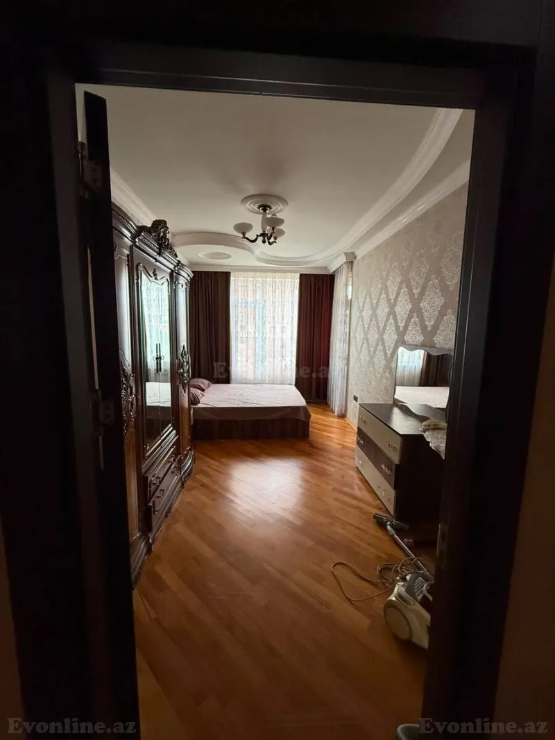 3 otaqlı yeni tikili mənzil kirayə verilir — Nizami m., Bakı - şəkil 6