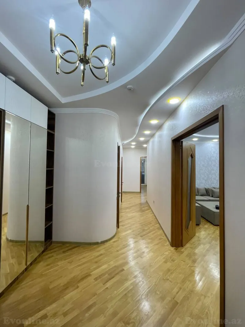4 otaqlı yeni tikili mənzil kirayə verilir — 20 Yanvar m., Bakı - şəkil 14