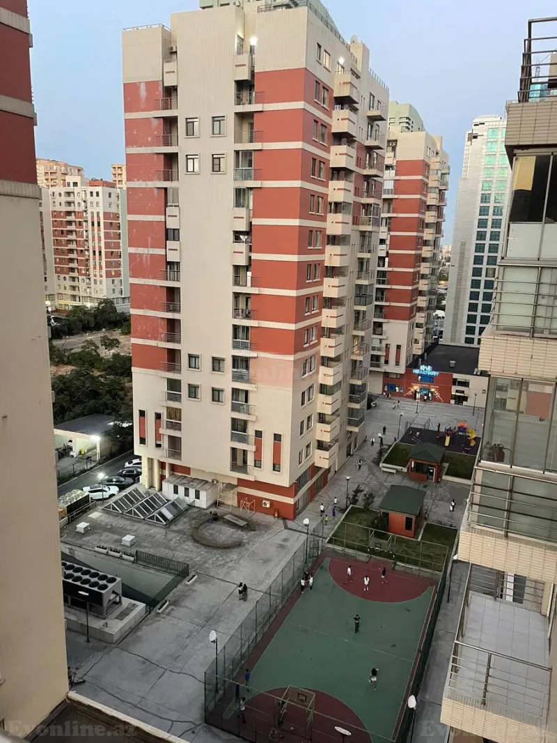 4 otaqlı yeni tikili mənzil kirayə verilir — 20 Yanvar m., Bakı - şəkil 23