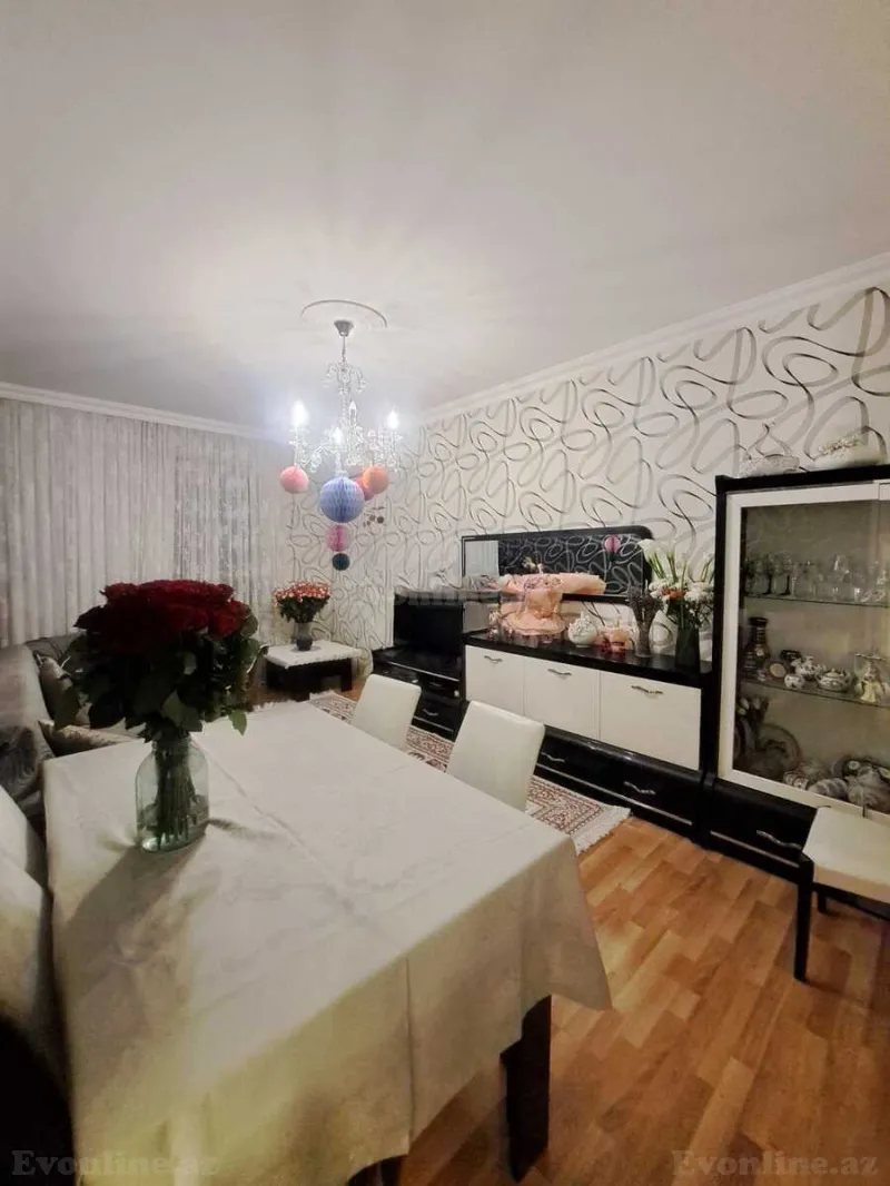 3 otaqlı Mənzil 80 m² Nərimanov r. Satılır
