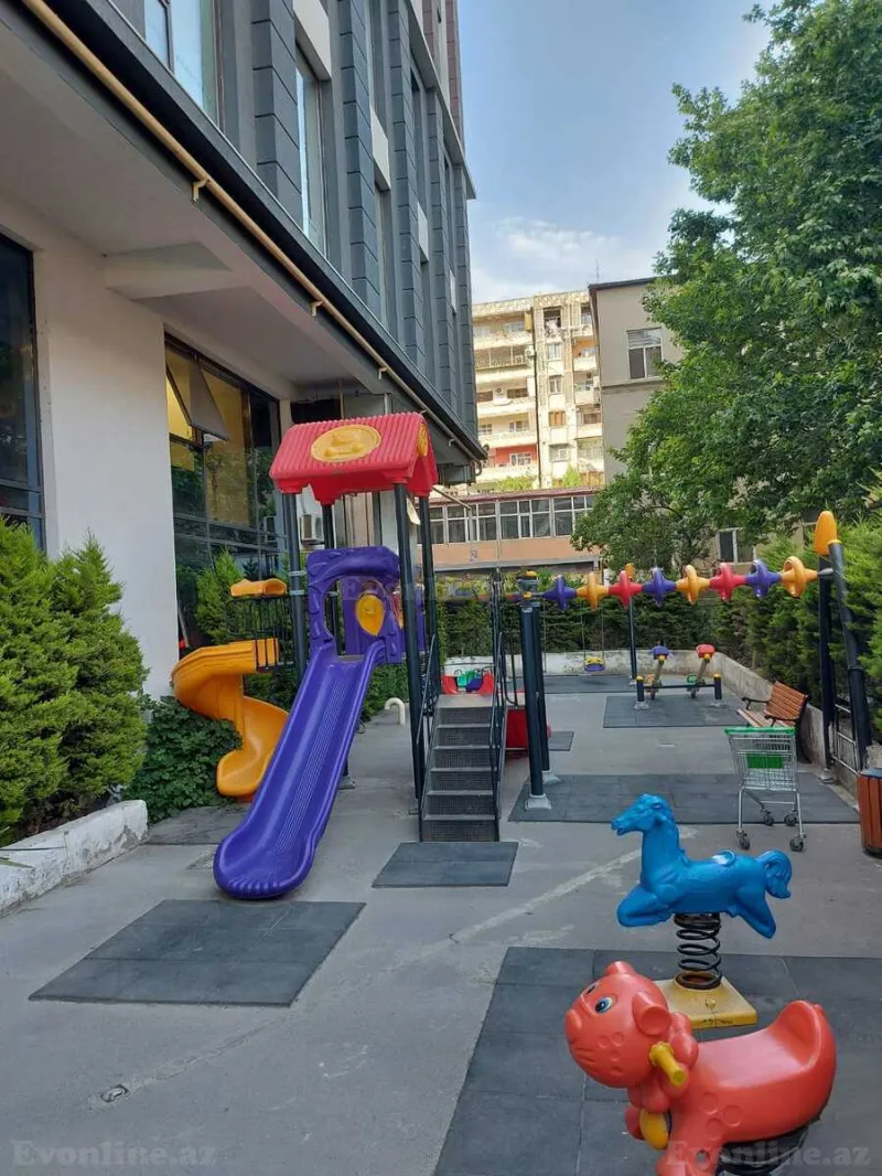 3 otaqlı yeni tikili mənzil kirayə verilir — Gənclik m., Bakı - şəkil 14