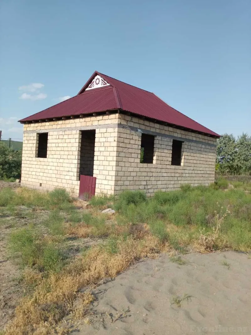 3 otaqlı həyət evi satılır — Kürdəmir - şəkil 2