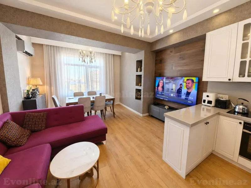 3 otaqlı Mənzil 107 m² Nəsimi r. Satılır