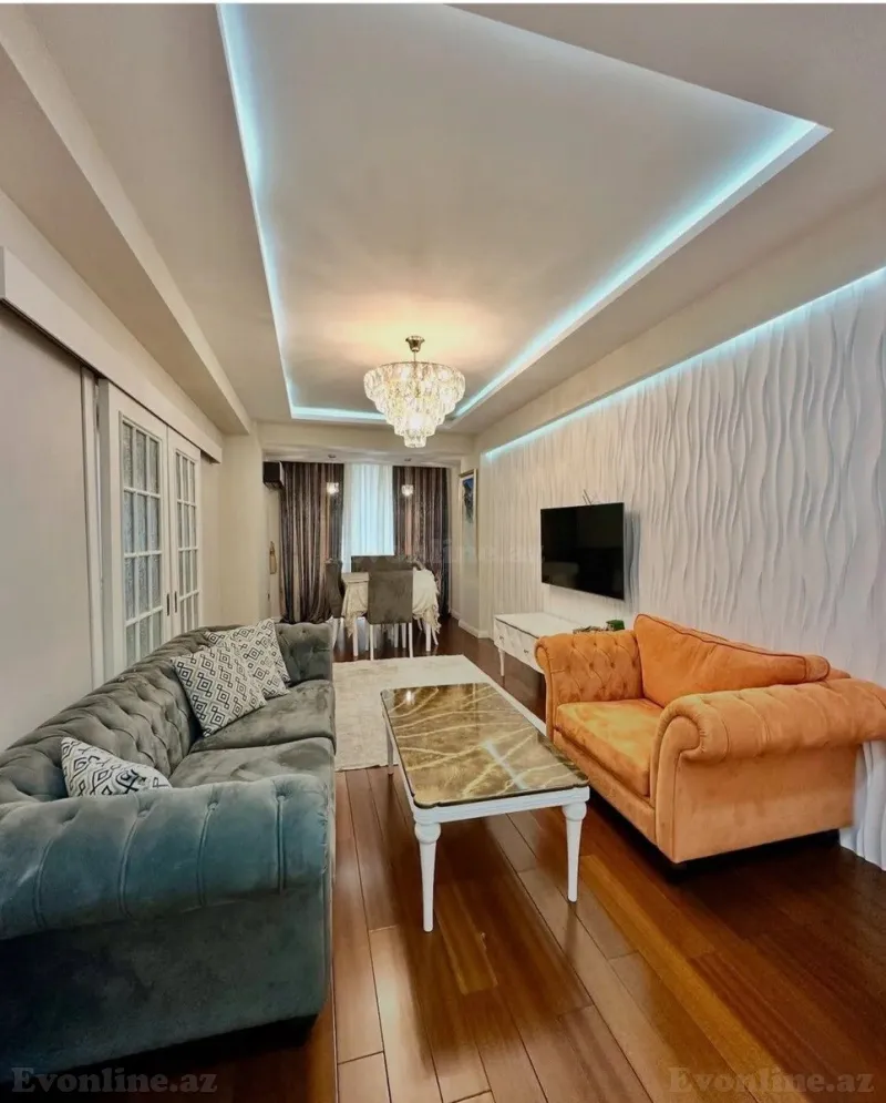 3 otaqlı Mənzil 126 m² Xətai r. Satılır