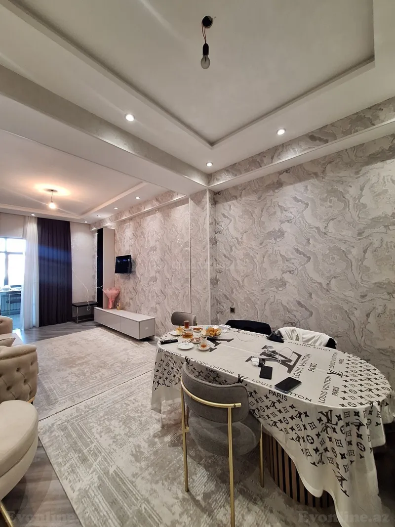 3 otaqlı yeni tikili mənzil kirayə verilir — Yasamal, Bakı - şəkil 3