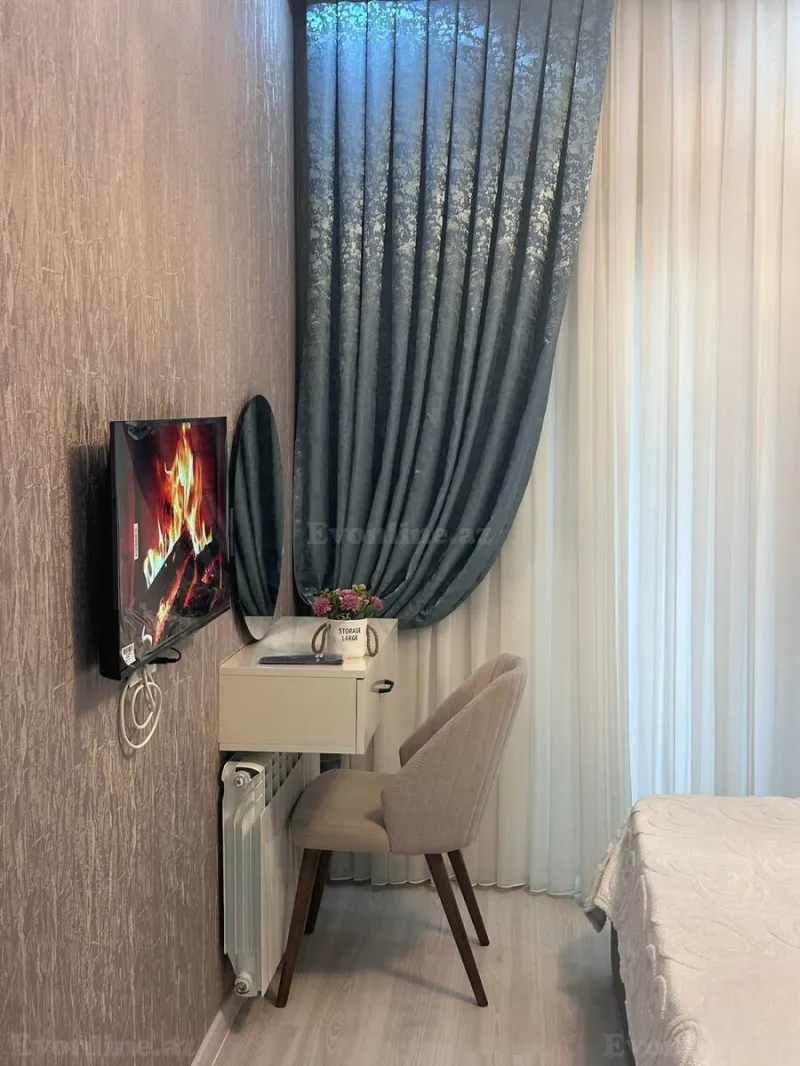 2 otaqlı yeni tikili mənzil kirayə verilir — Nərimanov r., Bakı - şəkil 7