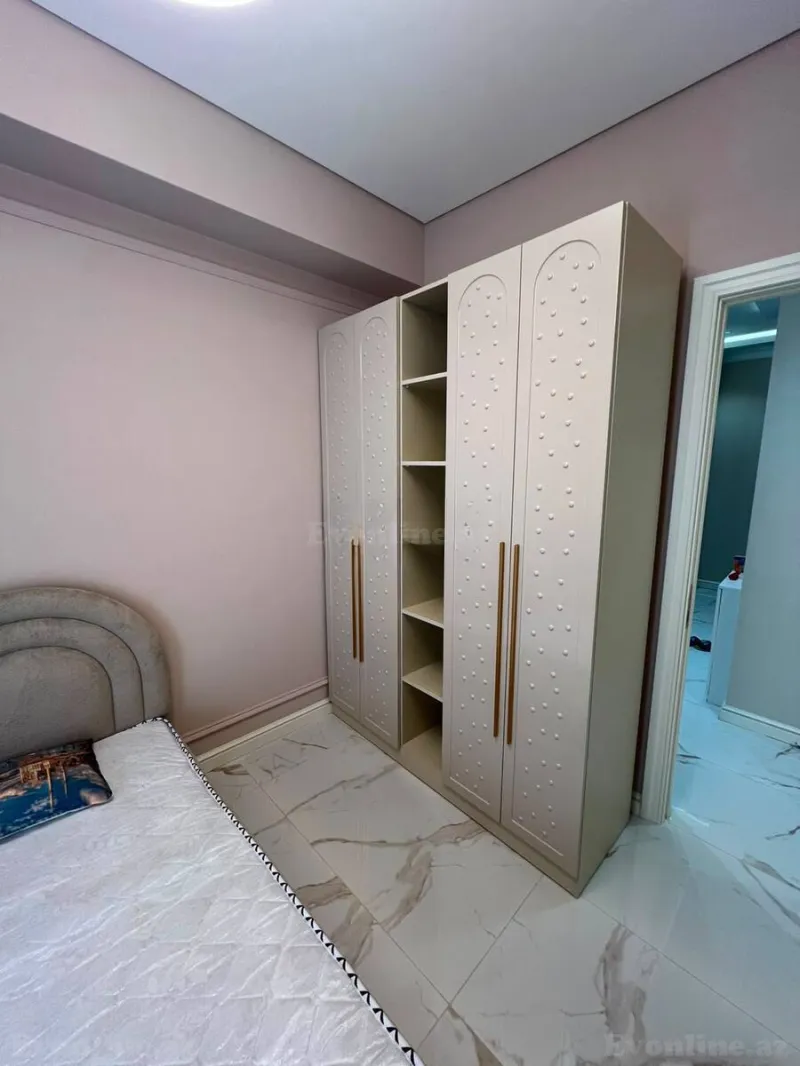 3 otaqlı yeni tikili mənzil kirayə verilir — Bakmil m., Bakı - şəkil 5