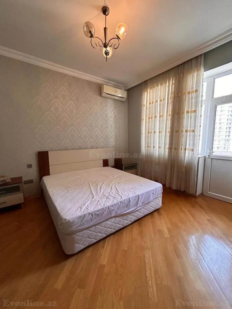 3 otaqlı yeni tikili mənzil kirayə verilir — Elmlər Akademiyası m., Bakı - şəkil 10