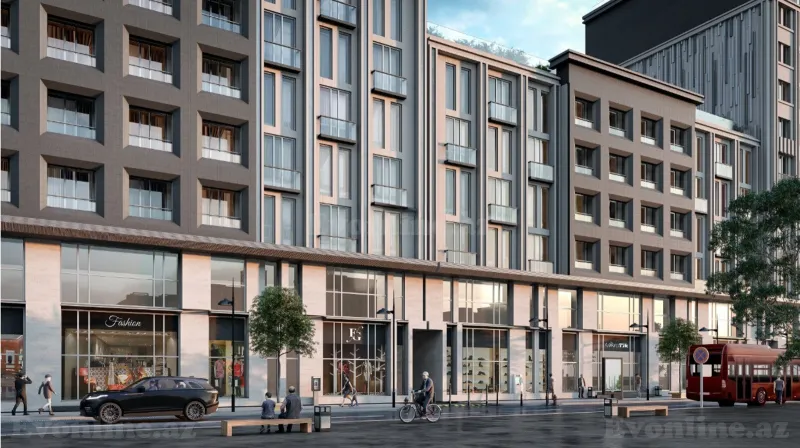 3 otaqlı Mənzil 158.8 m² 8 Noyabr m. Satılır
