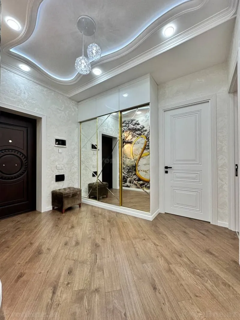 3 otaqlı yeni tikili mənzil satılır — Qara Qarayev m., Bakı - şəkil 4