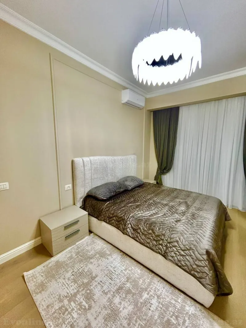 3 otaqlı yeni tikili mənzil kirayə verilir — Bakmil m., Bakı - şəkil 7