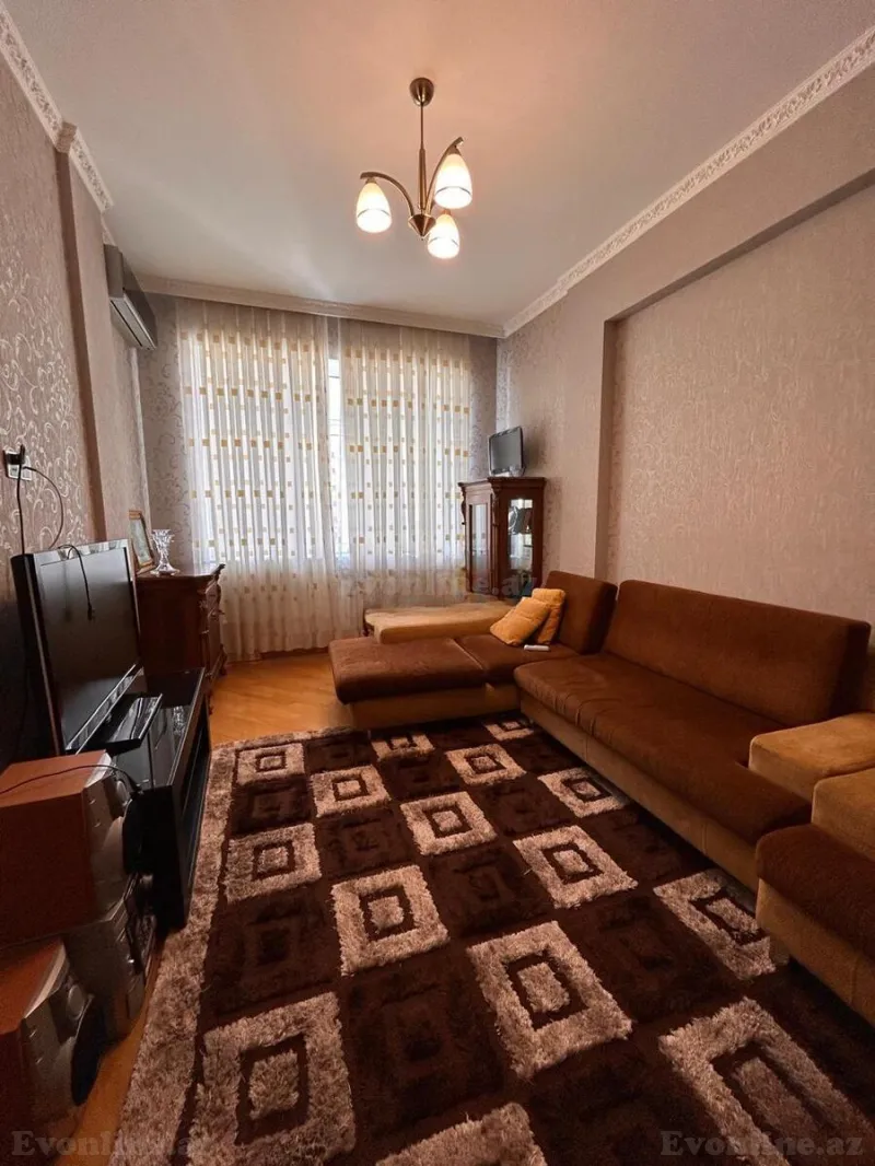 3 otaqlı yeni tikili mənzil kirayə verilir — Elmlər Akademiyası m., Bakı - şəkil 7