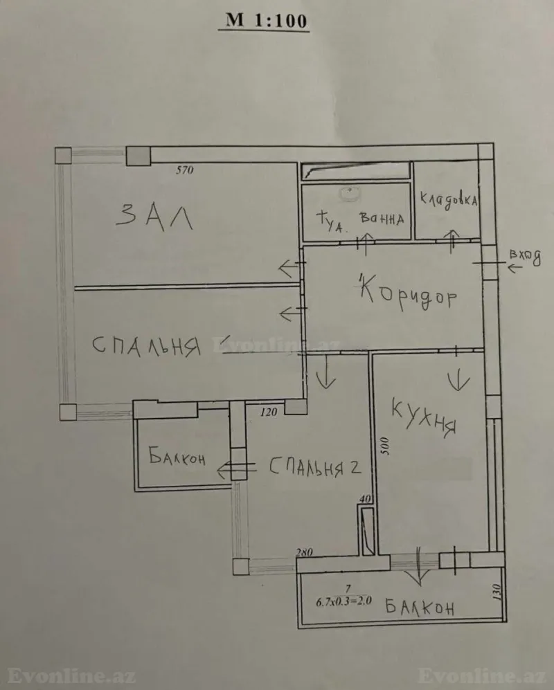 3 otaqlı yeni tikili mənzil satılır — Elmlər Akademiyası m., Bakı - şəkil 14