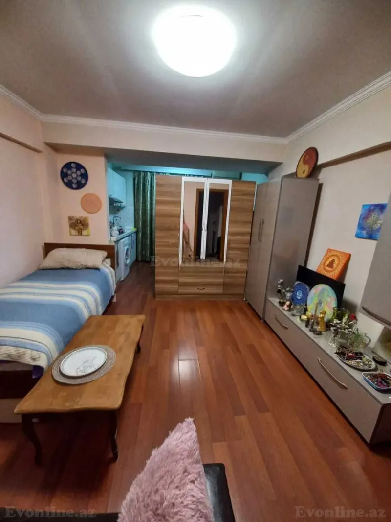 1 otaqlı Mənzil 35 m² Gənclik m. Satılır