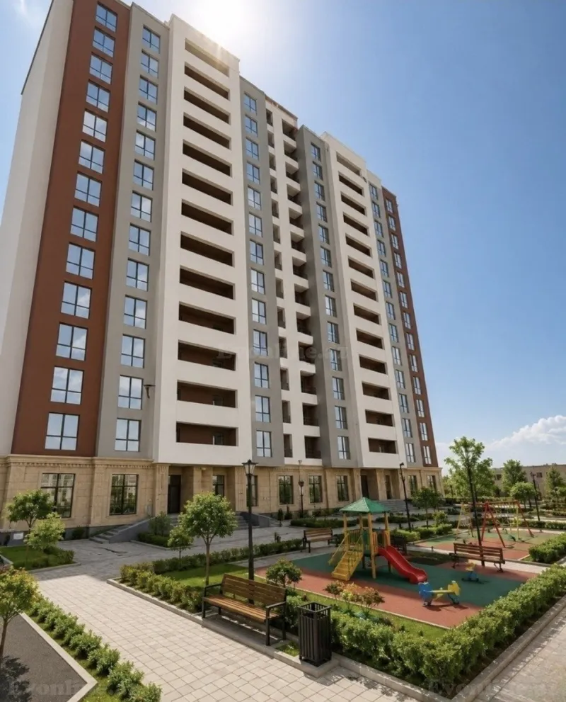 2 otaqlı yeni tikili mənzil satılır — 8-ci mikrorayon, Bakı - şəkil 2