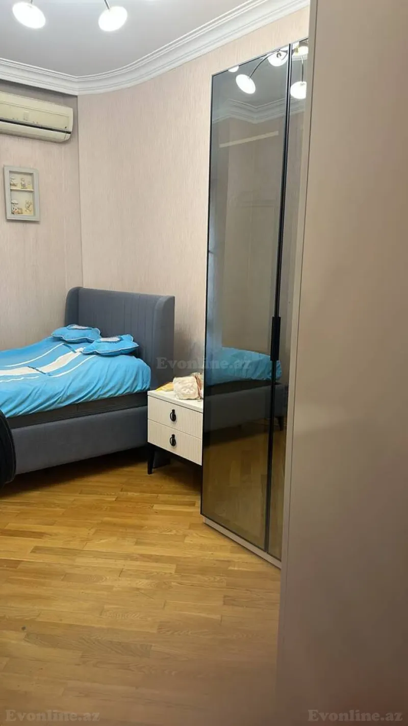 4 otaqlı yeni tikili mənzil kirayə verilir — İnşaatçılar m., Bakı - şəkil 11