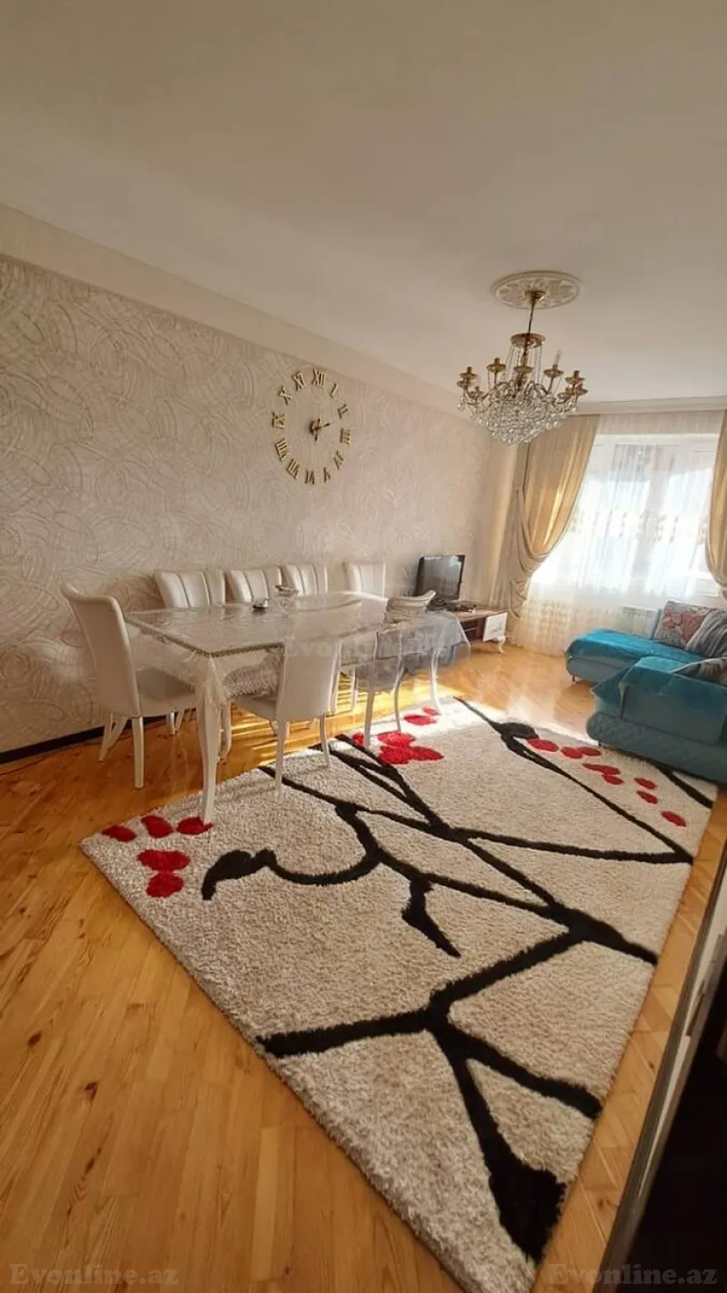 3 otaqlı Mənzil 80 m² Yeni Yasamal Satılır