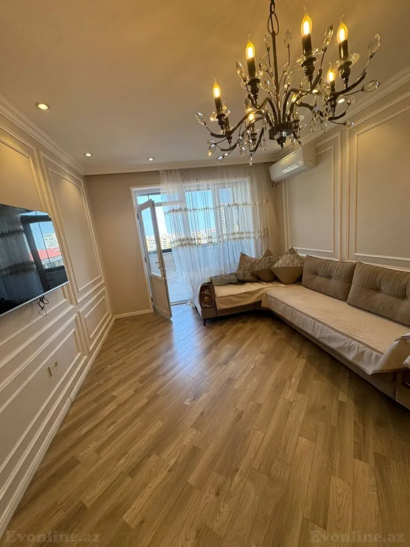 2 otaqlı yeni tikili mənzil kirayə verilir — 8 Noyabr m., Bakı - şəkil 5