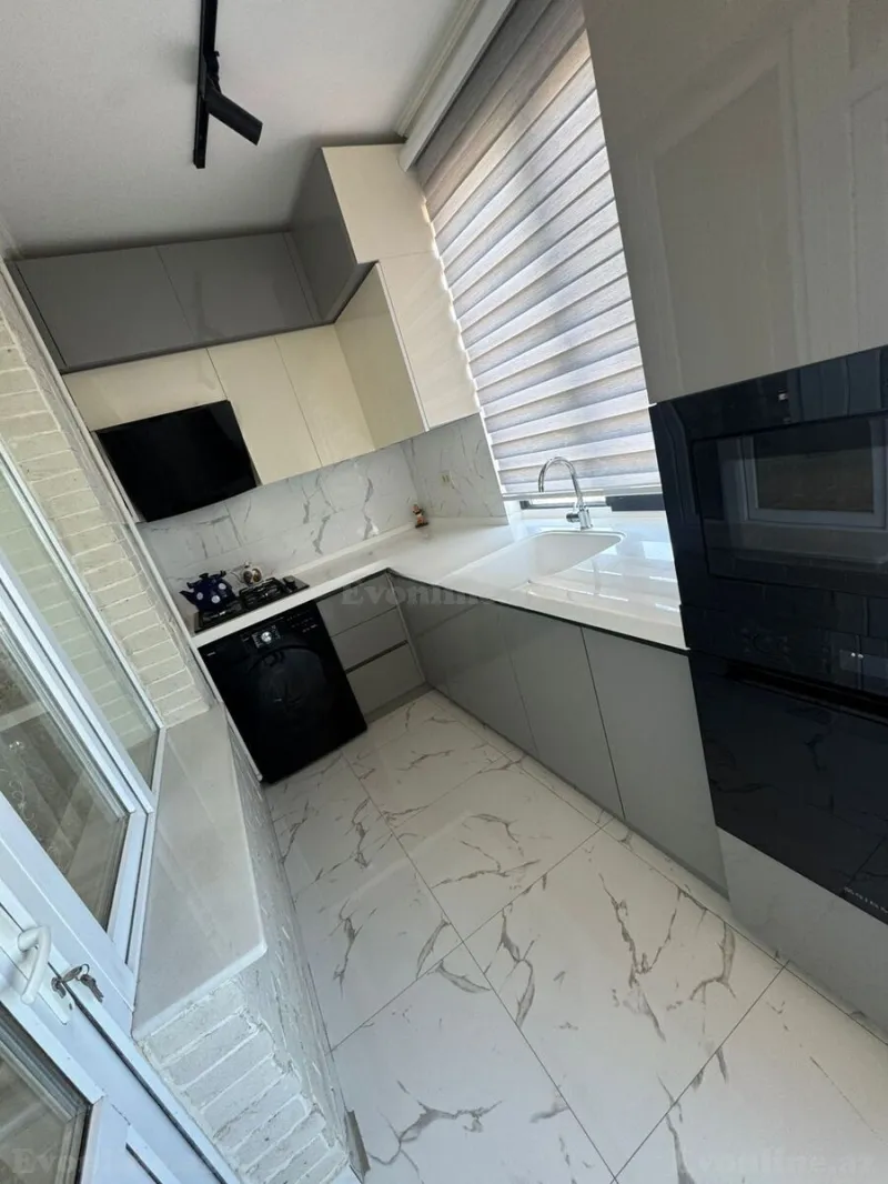 2 otaqlı yeni tikili mənzil kirayə verilir — 8 Noyabr m., Bakı - şəkil 9
