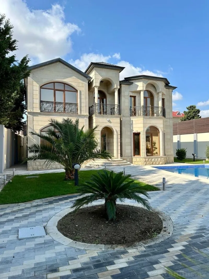 5 otaqlı həyət evi satılır — Mərdəkan, Bakı - şəkil 3