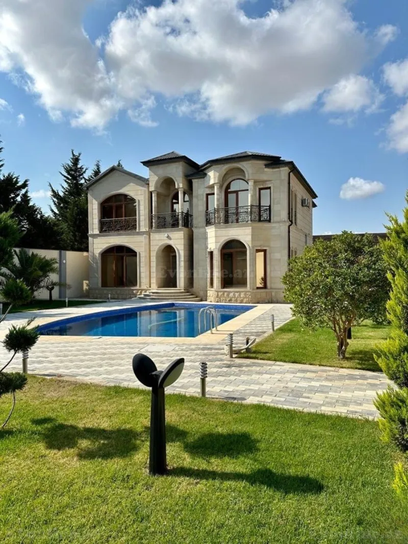 5 otaqlı həyət evi satılır — Mərdəkan, Bakı - şəkil 4