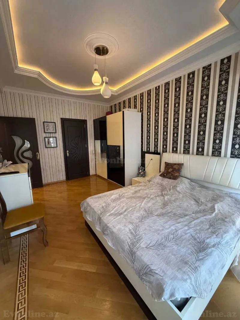 3 otaqlı yeni tikili mənzil kirayə verilir — Nəriman Nərimanov m., Bakı - şəkil 6