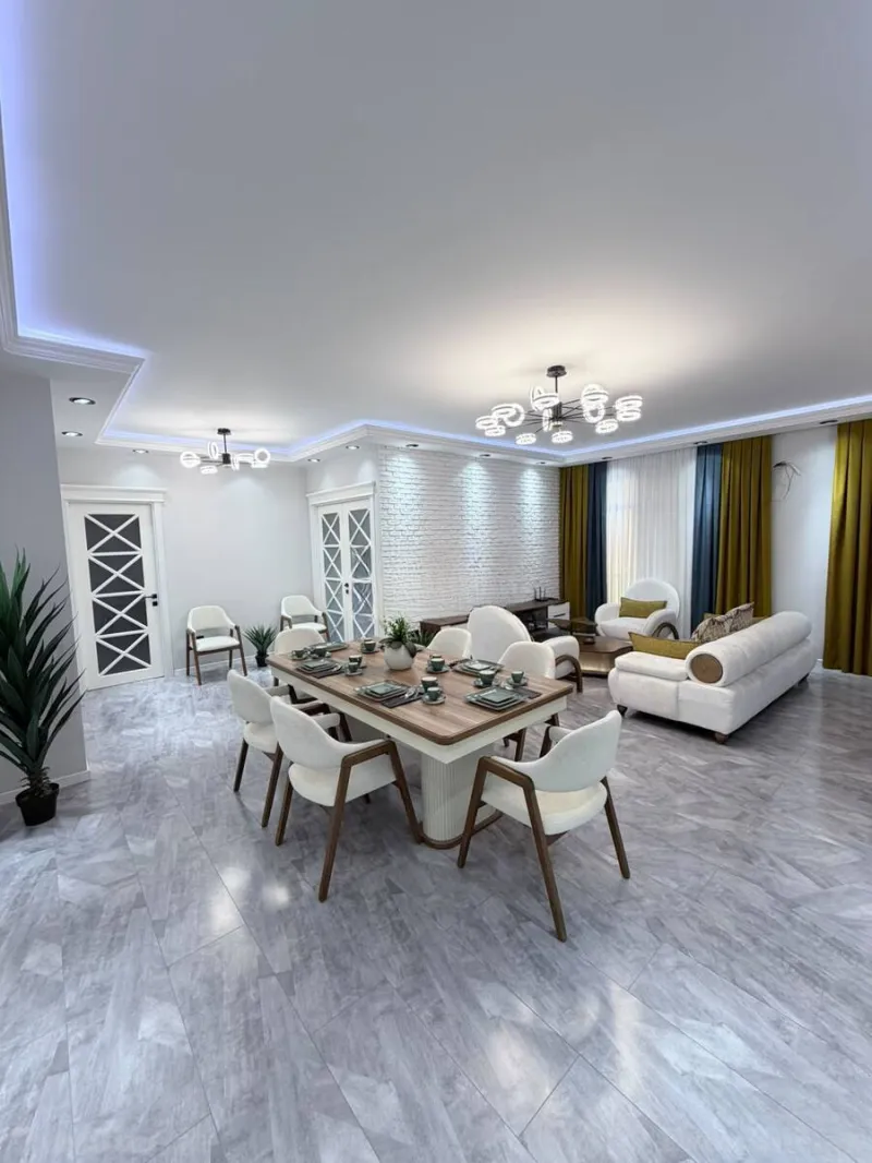 3 otaqlı yeni tikili mənzil kirayə verilir — 8 Noyabr m., Bakı - şəkil 2