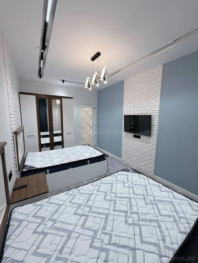 3 otaqlı yeni tikili mənzil kirayə verilir — 8 Noyabr m., Bakı - şəkil 10