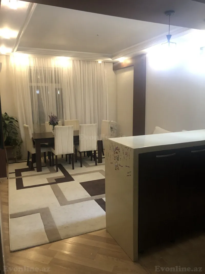 3 otaqlı yeni tikili mənzil kirayə verilir — Yeni Yasamal, Bakı - şəkil 3