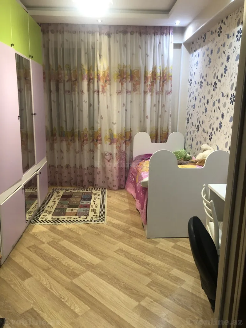3 otaqlı yeni tikili mənzil kirayə verilir — Yeni Yasamal, Bakı - şəkil 8