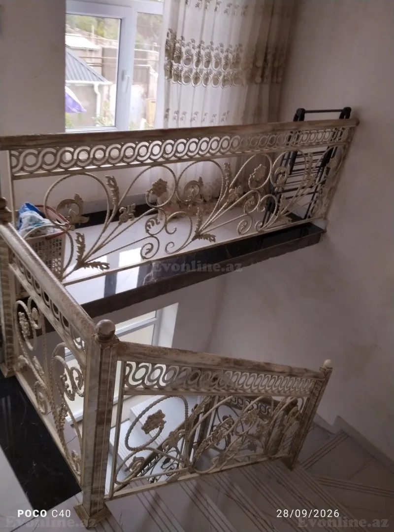 6 otaqlı həyət evi satılır — Ramana, Bakı - şəkil 22
