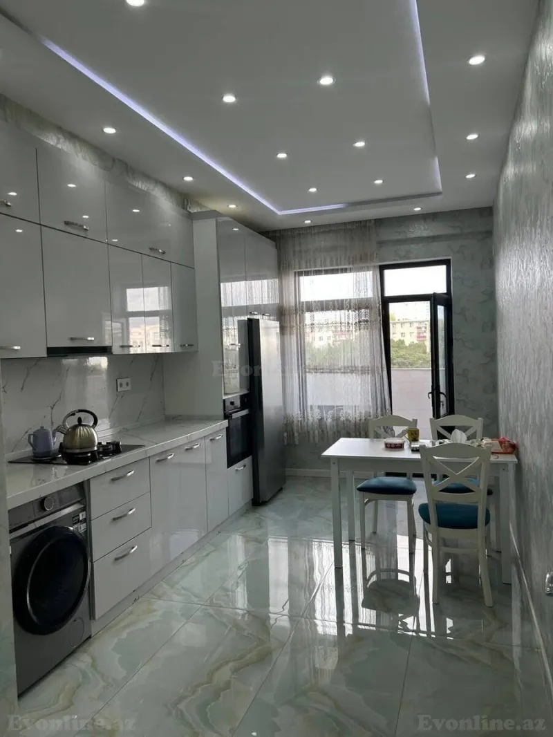2 otaqlı yeni tikili mənzil kirayə verilir — Dərnəgül m., Bakı - şəkil 3