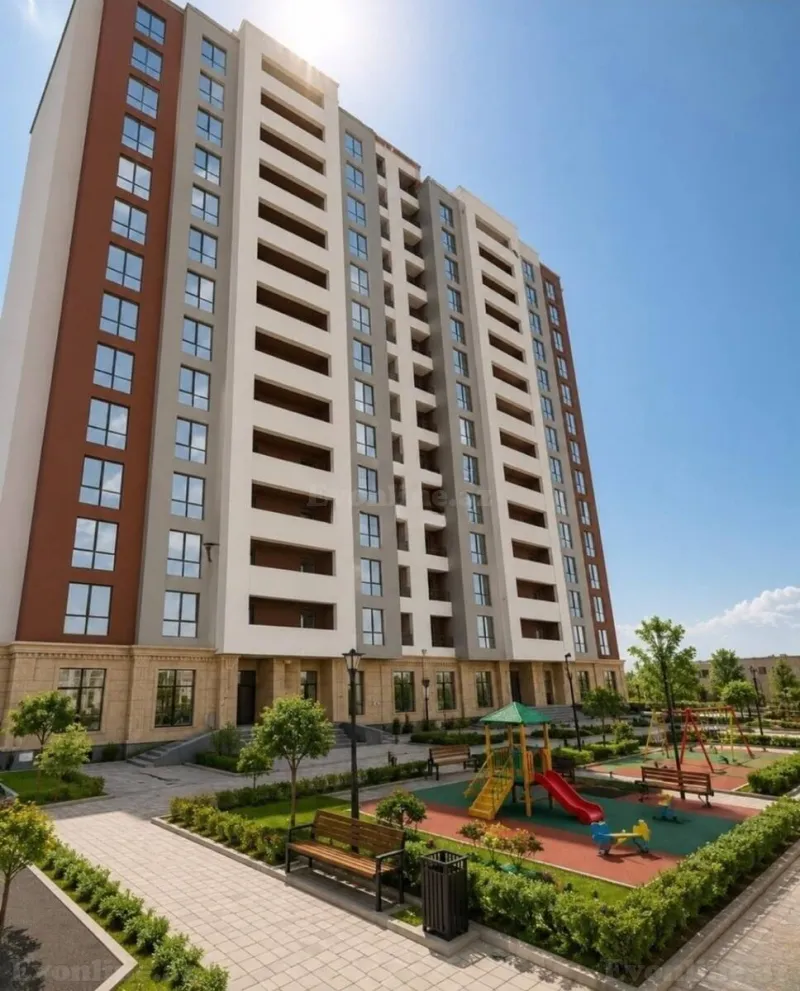2 otaqlı Mənzil 60 m² 8-ci mikrorayon Satılır